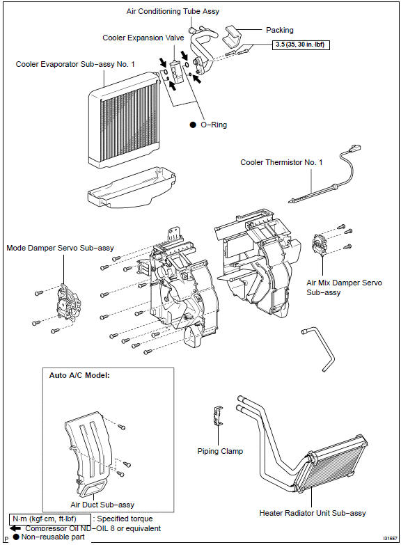 Toyota Camry Air Conditioning Radiator Assy Heater Air Conditioner